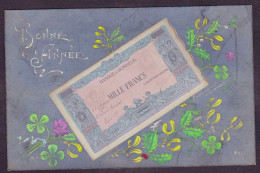 CPA Billet De Banque Banknote écrite - Münzen (Abb.)