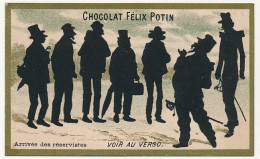 Image CHOCOLAT FELIX POTIN - Arrivée Des Réservistes - Autres & Non Classés