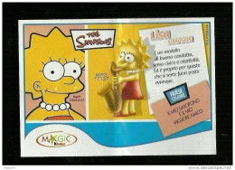 Kinder Ferrero BPZ - Cartina TT 137 - The Simpsons - Istruzioni
