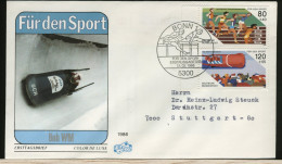 GERMANY - DEUTSCHE - FDC 1986 -  SPORT - 1981-1990