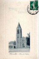 CPA - 91 - Mereville - Place De L'Eglise - Mereville