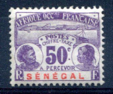 Sénégal         Taxe   9 * - Unused Stamps