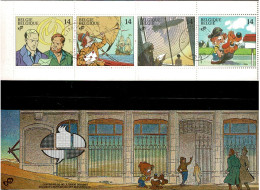 1991 B22 (2428-2431)( Vlimmeren) Postfris Met Filatelistische Stempel : Stripverhalen / Personnages De Bandes Dessinées - 1953-2006 Modern [B]