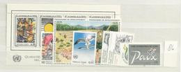 1986 MNH UNO Geneve, Geneva, Genf, Year Complete, Postfris - Unused Stamps