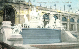 Belgique - Brussel - Bruxelles - Exposition Universelle De Bruxelles 1910 - Le Quadrige - Universal Exhibitions