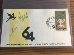 Israel Brief 1964 - Covers & Documents