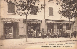 Caluire * Le Vernay * Le Restaurant Al. BERTHUIN * Café De La Place épicerie * Boulodrome Terrasse Des Fleurs - Caluire Et Cuire