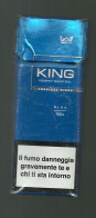 Tabacco Pacchetto Di Sigarette Italia - King Blue Da 10 Pezzi -  Vuoto - Porta Sigarette (vuoti)