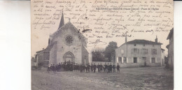 MEZIERE SUR ISSOIRE  PLACE DE L EGLISE - Meziere Sur Issoire