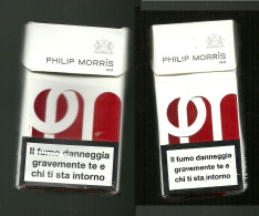 Pacchetti Di Sigarette ( Vuoti ) - Philip Morris Da 10 E 20 Pezzi - Porta Sigarette (vuoti)