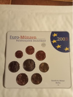 Plaquette Euro-Münzen Bundesepublik Deutschland - Berlin A 2003 - Collezioni