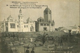 Belgique - Brussel - Bruxelles - Exposition Universelle De Bruxelles 1910 - Le Pavillon De L'Uruguay - Universal Exhibitions