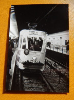 BRUXELLES - Travaux Du Pré-métro, Inauguré En 1969 Par Le Roi Baudouin - (Photo R. TEMMERMAN) - (9 X 13 Cm) - U-Bahnen