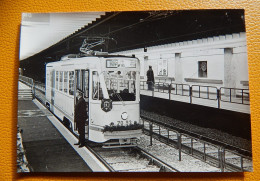 BRUXELLES - Travaux Du Pré-métro, Inauguré En 1969   - (Photo R. TEMMERMAN) - (9 X 13 Cm) - Métro