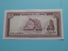 10 Dix LIVRES () Banque Du LIBAN ( For Grade See SCANS ) UNC ! - Líbano