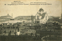 Belgique - Brussel - Bruxelles - Exposition Universelle De Bruxelles 1910 - Vue Générale Sur Le Pavillon Allemand - Universal Exhibitions