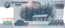 KOREA NORTH P65 2000 WON 2008 UNC. - Corea Del Norte