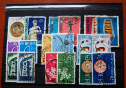 Italie Italia -  - Small Batch Of 18 Stamps "europa" Used - Verzamelingen