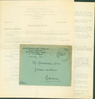 Guerre 40 Enveloppe + Cachet Légion Française Combattants & Volontaires Révolution Nationale De L'Allier CAD 15 III 42 - Guerra Del 1939-45