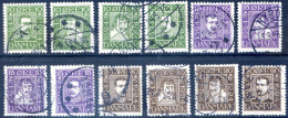 Danemark N°153 à 164 Oblitérés - Cote 72€ - (F367) - Used Stamps