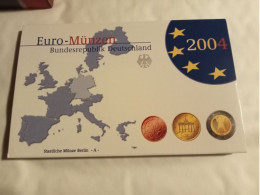 Plaquette Euro-Münzen Bundesepublik Deutschland - Coffret Berlin A 2004 - Sammlungen