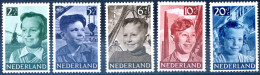 Pays-Bas N°559 à 563 Neufs - (F368) - Unused Stamps