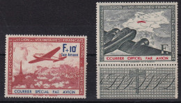 France L.V.F. N°2/3 - Neuf ** Sans Charnière - TB - Guerre (timbres De)