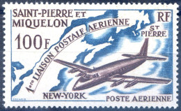 Saint-Pierre-et-Miquelon, PA N°31 Neuf* - (F372) - Unused Stamps
