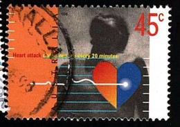 1998 Heart Disease Michel AU 1719 Stamp Number AU 1661 Yvert Et Tellier AU 1670 Stanley Gibbons AU 1769 Used - Gebraucht