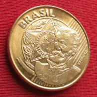 Brazil 25 Centavos 2008 KM# 650.1 *VT Brasil Bresil Brasile Brazilia - Brésil