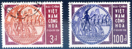 Viêt-Nam, N°254 Et 255 Oblitérés - (F375) - Vietnam