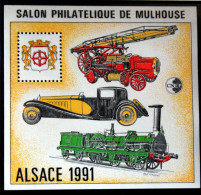 BLOC CNPE N°13 - SALON PHILATÉLIQUE DE MULHOUSE " ALSACE 1991 " - CNEP
