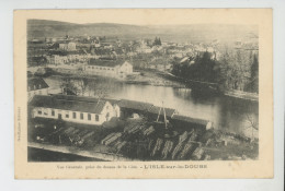 L'ISLE SUR LE DOUBS - Vue Générale Prise Du Dessous De La Côte - Isle Sur Le Doubs