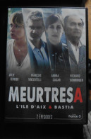 DVD Films TV Meurtres A - L'Ile D'Aix & Bastia - Amira Casar Richard Bohringer Julie Ferrier - Comme Neuf - TV Shows & Series