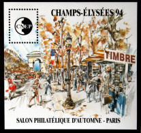 BLOC CNPE N°19 - SALON PHILATÉLIQUE D'AUTOMNE PARIS " CHAMPS-ELYSEES 94 " - CNEP