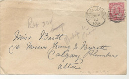 24477) Canada Portage La Prairie Postmark Cancel 1905 Duplex  DMB 254 - Cartas & Documentos