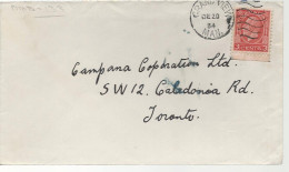 24488) Canada Grandview Postmark Cancel 1934 DMB 133 - Briefe U. Dokumente