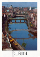 2 AK Irland / Ireland * Blick Auf Den Fluß Liffey In Dublin - Die Zweite Karte Zeigt Sehenswürdigkeiten In Dublin * - Dublin