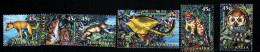 1997 Nachtaktive Tiere  Michel AU 1664A - 1669 Stamp Number AU 1617 - 1622 Yvert Et Tellier AU 1620 - 1625 Used - Usados