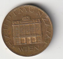 AUSTRIA --  2 X JETONS  HAUPTMUNZAMT   WIEN   --  1981, 1982  --  MAIN MUNIT OFFICE  --  DIAMETER 25 Mm - Autres & Non Classés