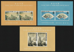 Korea 1970 - Mi-Nr. Block 307-309 ** - MNH - Gemälde / Paintings - Corée Du Sud