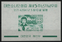 Korea 1960 - Mi-Nr. Block 163 ** - MNH - Pfadfinder / Scouts - Corée Du Sud