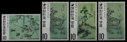 Korea 1971 - Mi-Nr. 800-802 ** - MNH - Gemälde / Paintings - Corée Du Sud