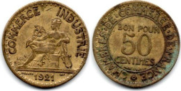 MA 28495 /  50 Centimes 1921 TTB - 50 Centimes