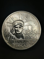 100 FRANCS ARGENT 1986 STATUE DE LA LIBERTE FRANCE / SILVER - 100 Francs