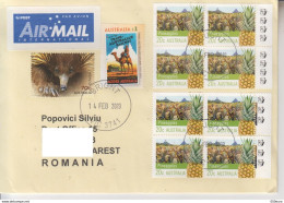 AUSTRALIA : Cover Circulated To Romania #740759699 - Registered Shipping! - Briefe U. Dokumente