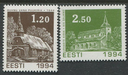 Estonia:Unused Stamps Christmas, 1994, MNH - Estonie