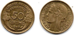 MA 28501 /   50 Centimes 1940 SUP - 50 Centimes