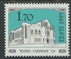 Estonia:Unused Stamp Theatre Vanemuine, 1995, MNH - Estonie