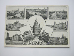 Posen,  Schöne Karte Um  1915 - Posen